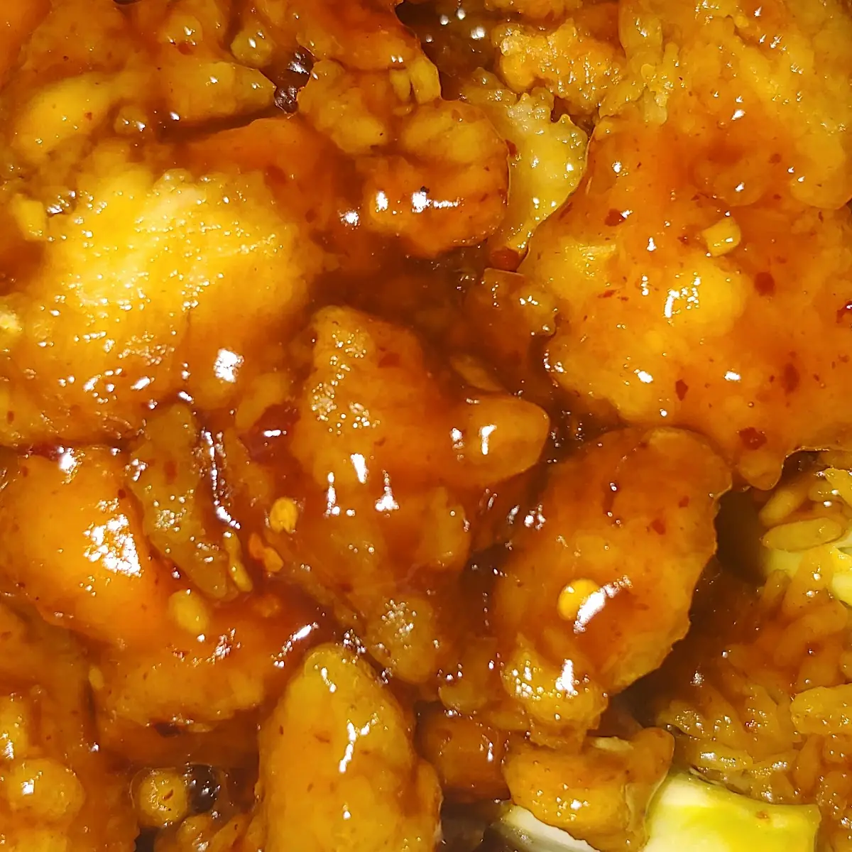 orange chicken 陈皮鸡